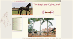 Desktop Screenshot of lusitanocollection.com