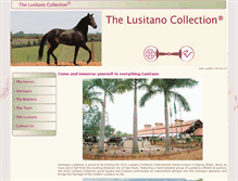 Tablet Screenshot of lusitanocollection.com